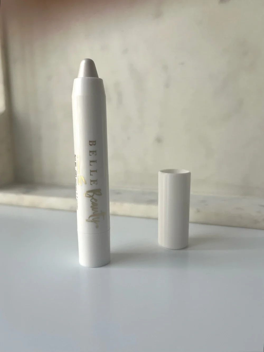 💜 BELLE BEAUTY So Shady Shadow Stick, Long Wear, White Cloud NEW